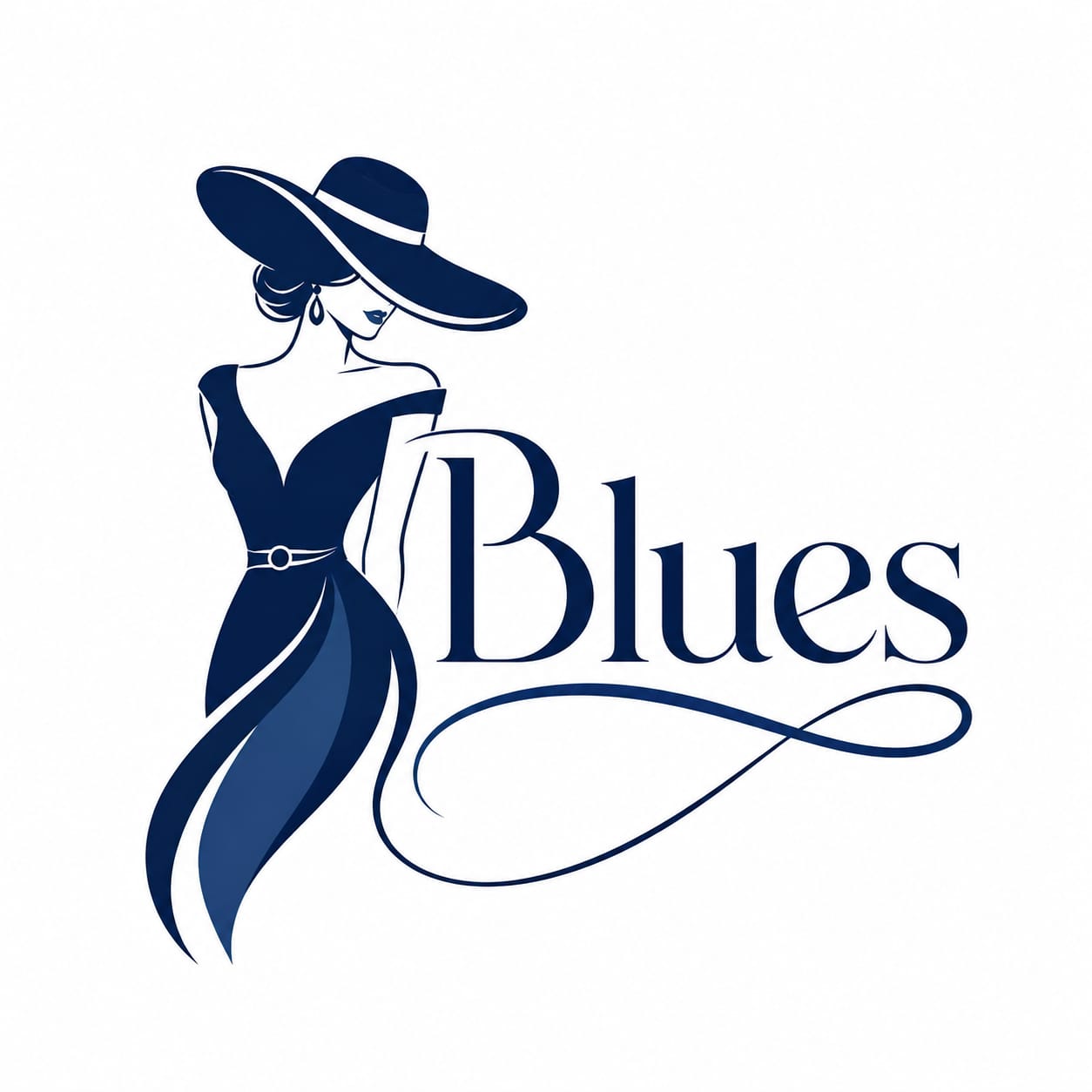 Blues Fashion Logo